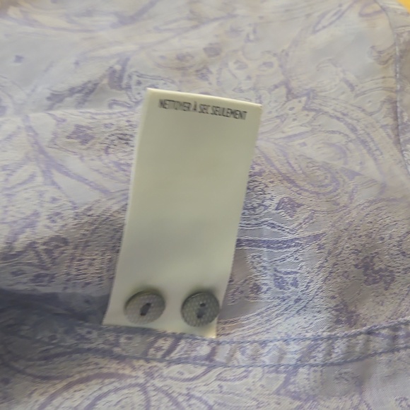 Robert Graham Purple Paisley Shirt - Picture 5 of 11